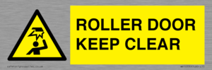 ROLLER DOOR KEEP CLEAR